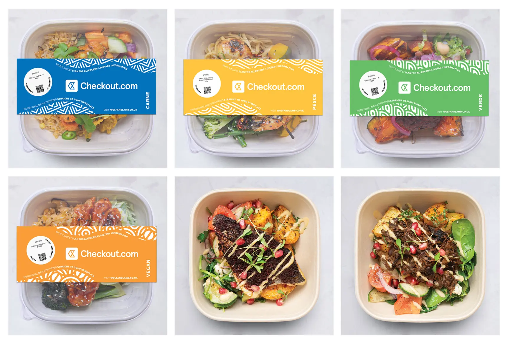 Seasonal daily menus